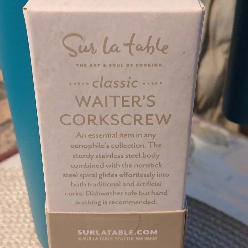 NWT WAITER'S CORKSCREW